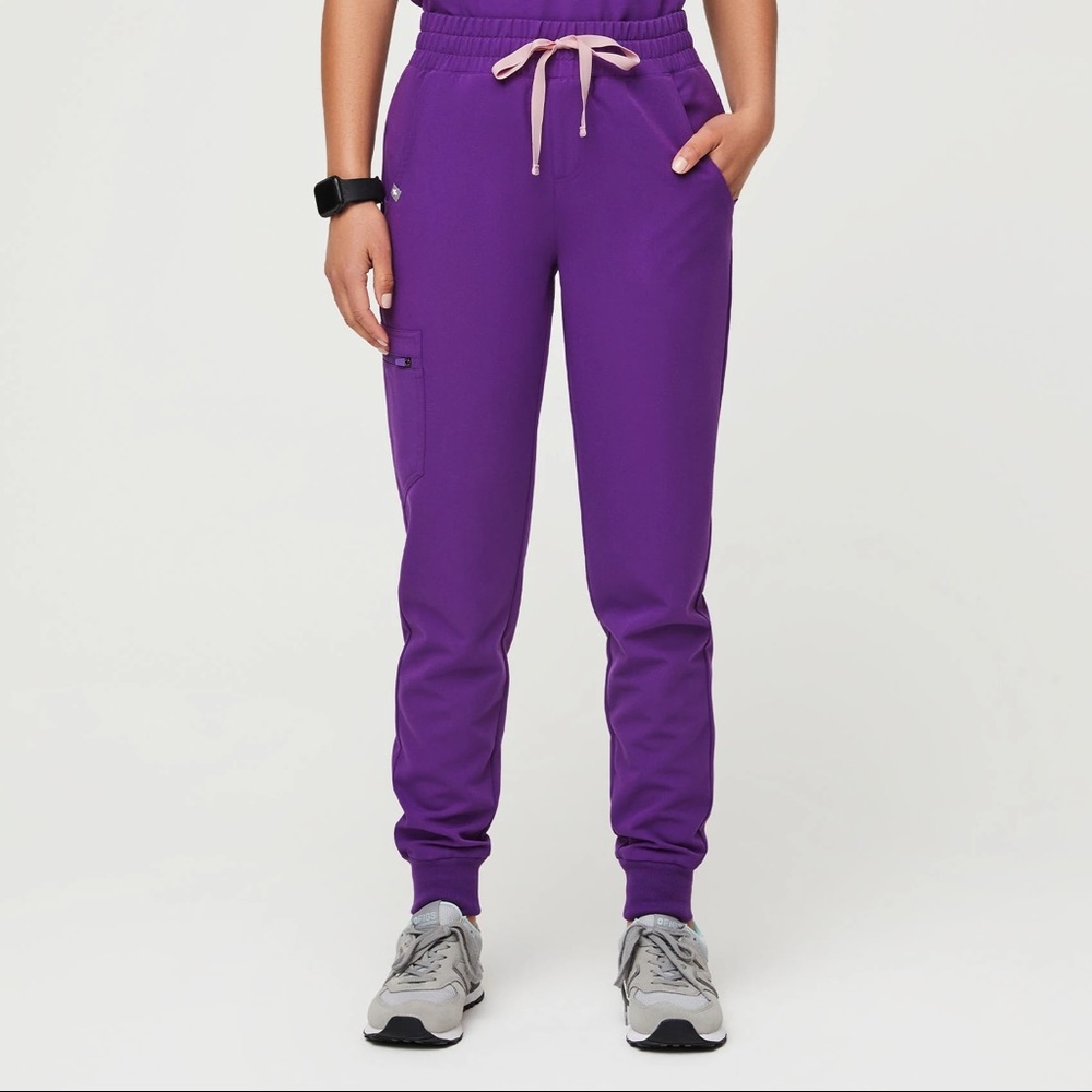 Figs Magic Purple Zamora High-Waisted size Small